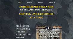 Desktop Screenshot of northshorefirearms.com